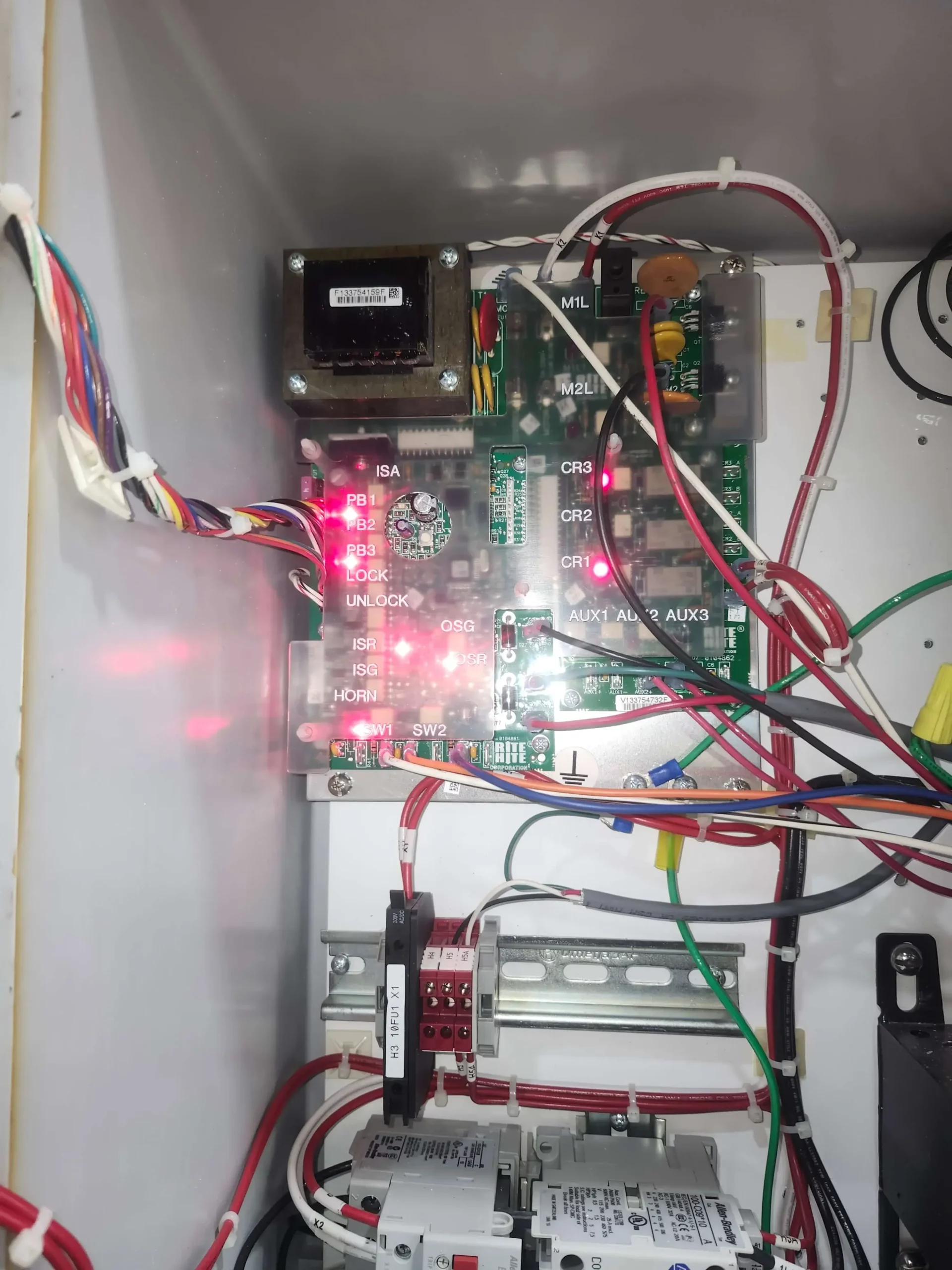 Dock control panel troubleshooting