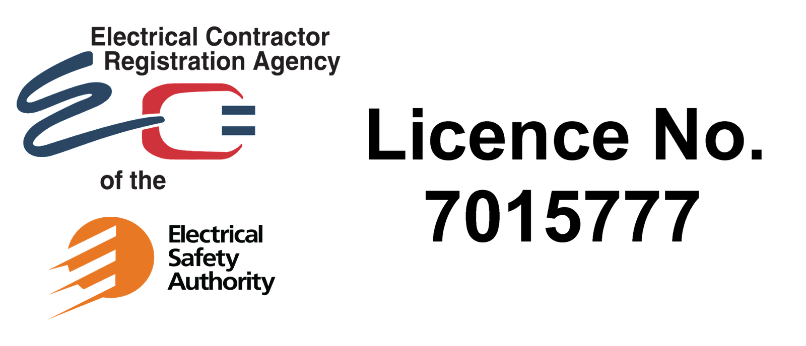 ECRA/ESA Licensed Electrical Contractor