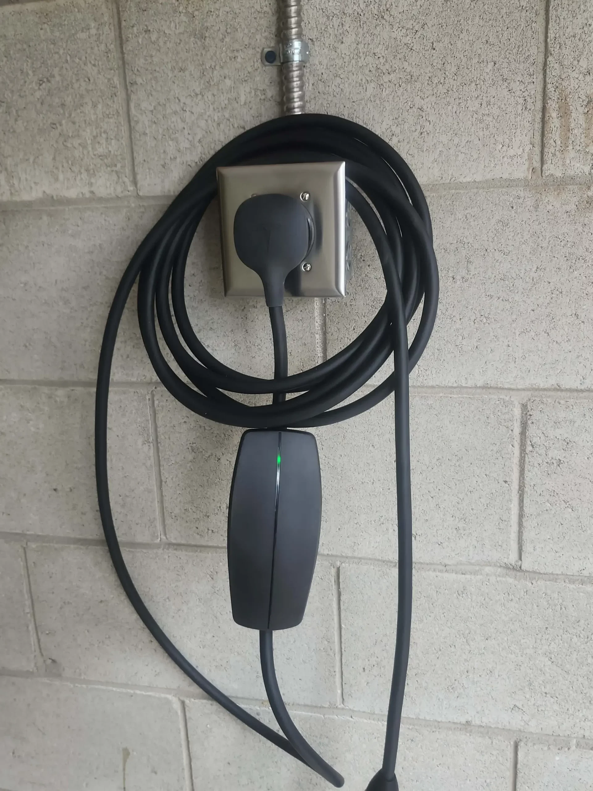 EV charger installation